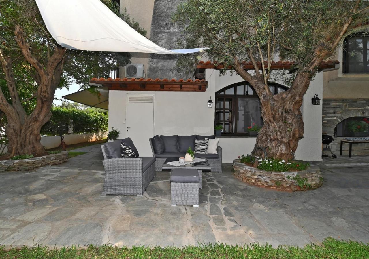 Hostal Ares Garden House - Nea Moudania Halkidiki Exterior foto