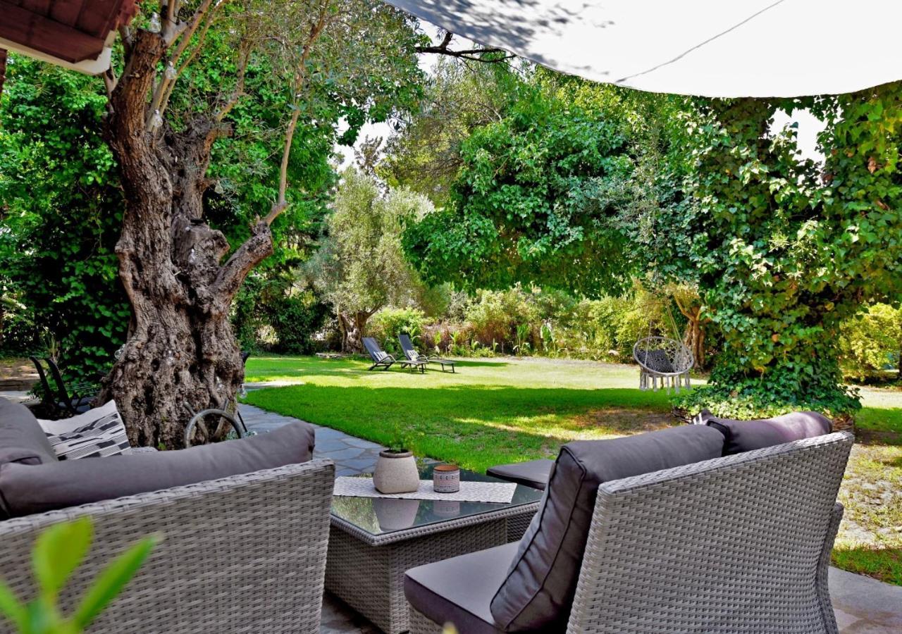 Hostal Ares Garden House - Nea Moudania Halkidiki Exterior foto